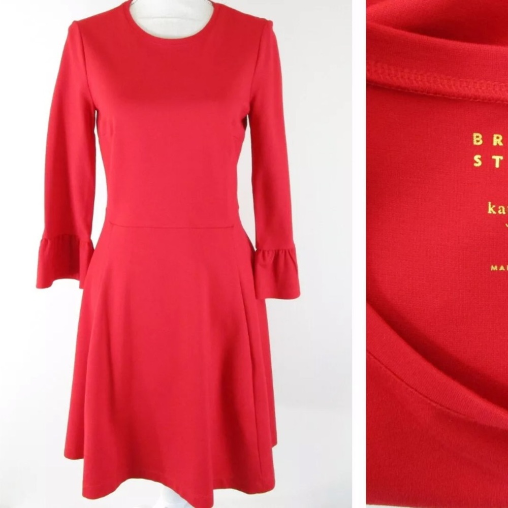 Kate Spade Broome Street Ponte Fit & Flare dressXL